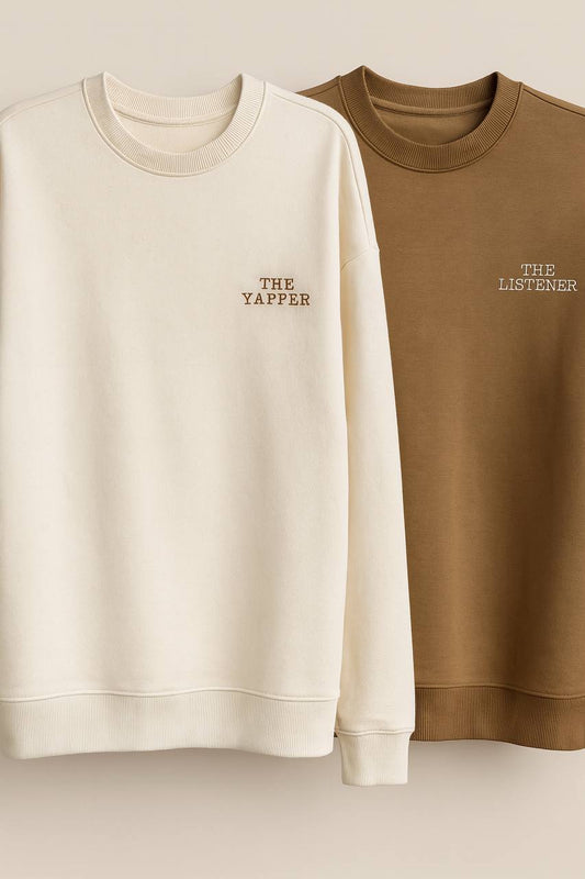 Sweatshirt The Yapper/The Listener