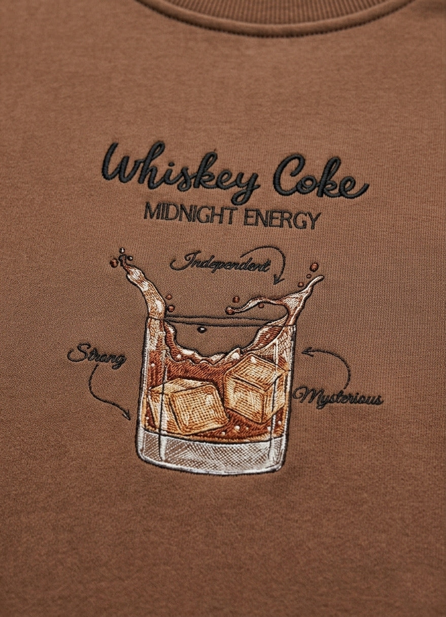 Sweatshirt Whiskey Coke